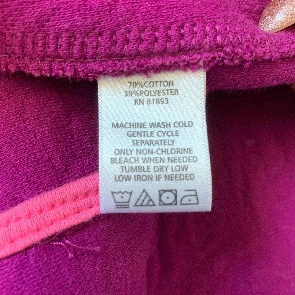 Isaac Mizrahi Sz XXSmall Fushia women Jacket butto - Picture 6 of 6